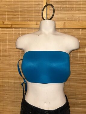Victoria's Secret teal large Love Cloud Wireless Strapless Lounge Bra bandeau